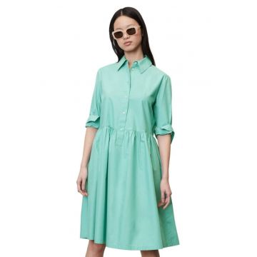 Rochie dama - 302002375 - Albastru - Bumbac