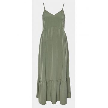 Rochie dama - 303434656 - Verde - Poliester