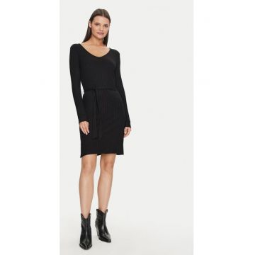 Rochie dama - 35614 - Viscoza - Negru