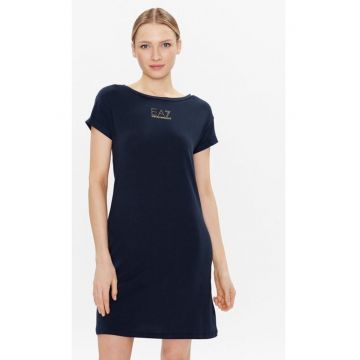 Rochie dama - ea7 emporio armani - Bleumarin - Bumbac