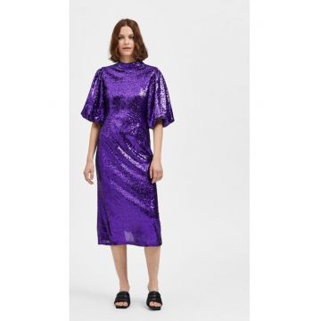 Rochie dama - Violet - Poliester