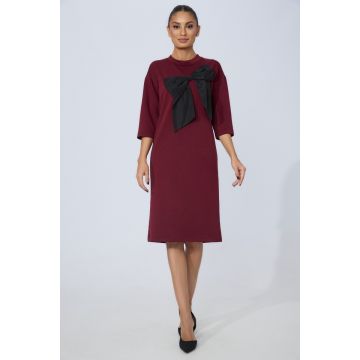 Rochie eleganta Giulietta Bordo