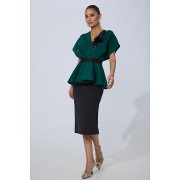 Rochie eleganta Ronna Verde