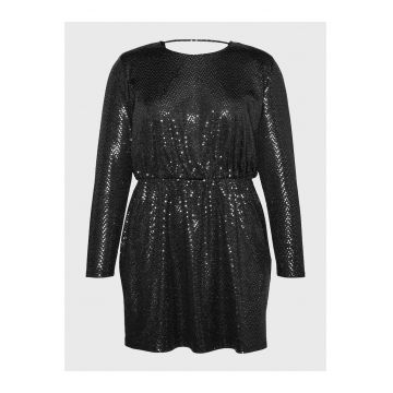 Rochie femei - Poliester - Negru