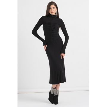 Rochie cambrata din amestec de modal