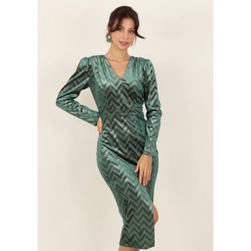 Rochie 1766 verde Moze