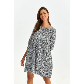 Rochie scurta lejera cu animal print