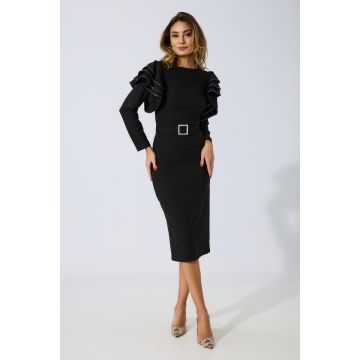 Rochie de ocazie Idette Neagra