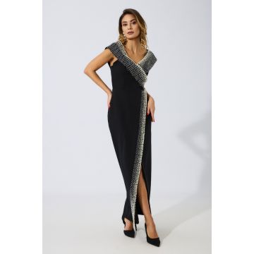 Rochie de ocazie premium Charlene Neagra