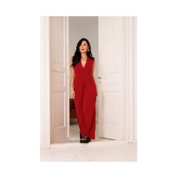 Rochie maxi dama Xukmir B284 burgundy