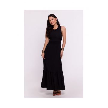 Rochie maxi de dama Tyeec B281 neagra