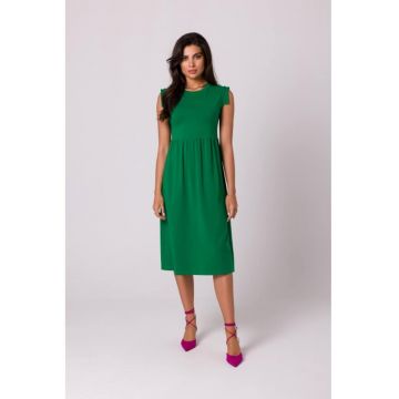 Rochie midi din bumbac -