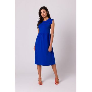 Rochie midi din bumbac -