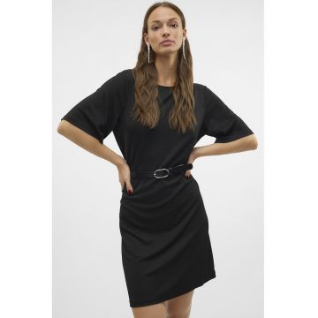 Rochie scurta lejera din lurex