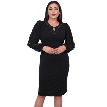 copy of Rochie eleganta Liana, culoare negru 2336