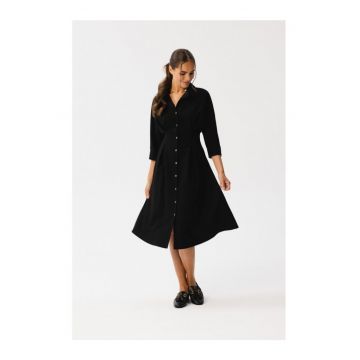 Rochie camasa dama - Camedes - neagra