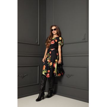 Rochie cu imprimeu floral