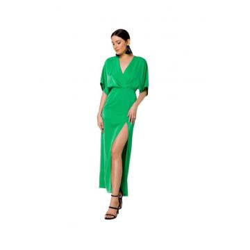 Rochie maxi dama - Argagune - verde deschis