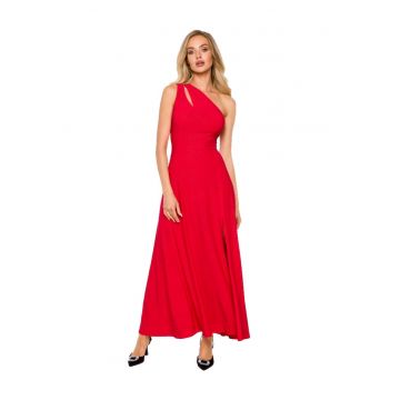 Rochie maxi dama - Made of Emotion - Karma - rosu