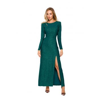 Rochie maxi dama - Made of Emotion - Sherab - smarald