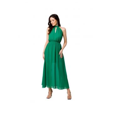 Rochie maxi dama - Teratu - verde deschis