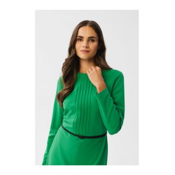 Rochie midi dama - Kerigor - verde deschis