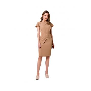 Rochie mini dama - Lyoth - bej