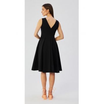 Rochie dama - evazata fara maneci - Poliester - 45872