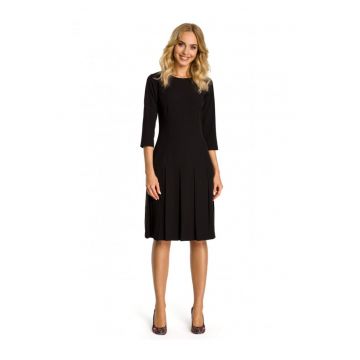 Rochie dama - Poliester / Viscoza - Negru