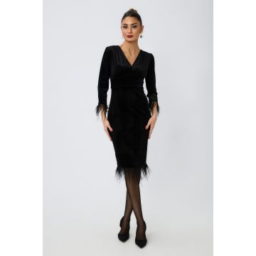 Rochie de ocazie Moze Hilton Neagra