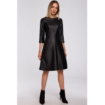 Rochie din piele artificiala -