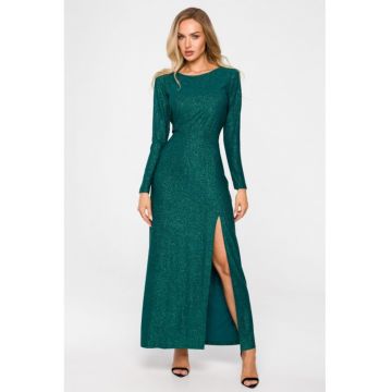 Rochie maxi cu maneca lunga -