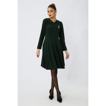 Rochie office Moze Evanna Verde