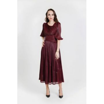 Rochie 2213 burgund Fany Lux