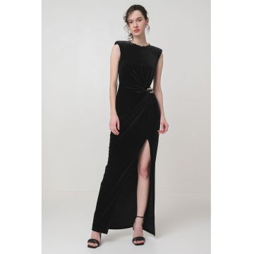 Rochie cu lant la decolteu Elegant