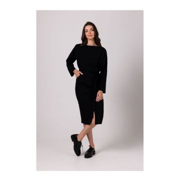 Rochie casual de dama - Cadwahan - neagra -