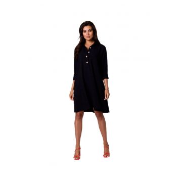 Rochie dama - Poliester - Negru -