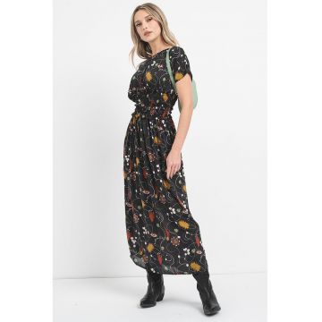 Rochie midi din modal cu imprimeu