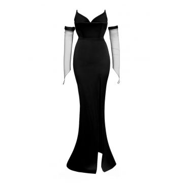 Bendetto Atelier - Rochie lunga cu slit