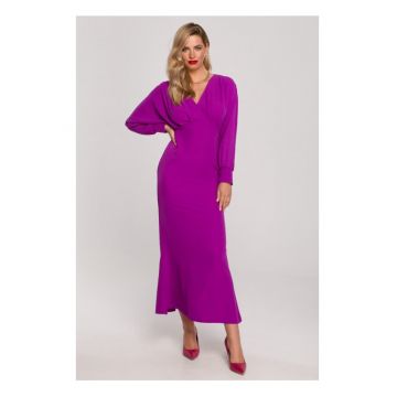 Rochie de peste cu top kimono - lavanda -