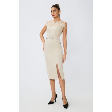 Rochie Astrid Bej